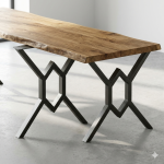 Modern Metal Table Frame