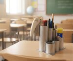 Metal Pen Stand (3003) - Image 3